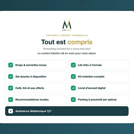 Mm Centre Bacquenois Lejlighed *